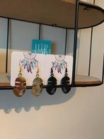 Gezichten, Sieraden, Tassen en Uiterlijk, Oorbellen, Overige materialen, Hangers, Zwart, Nieuw