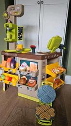 Smoby koffiehuis / Coffee house met accessoires & wafelijzer, Kinderen en Baby's, Speelgoed | Overig, Ophalen, Gebruikt