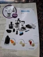 Philips Keukenmachine - Luxe Opbergdoos!, Ophalen, 3 snelheden of meer, Zo goed als nieuw, 2 tot 3 liter