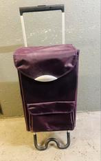 Moderne Boodschappentrolley - Paars, Ophalen, Gebruikt, Minder dan 35 cm, Minder dan 20 cm