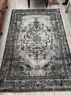 Vintage vloerkleed, 200 cm of meer, 150 tot 200 cm, Blauw, Rechthoekig