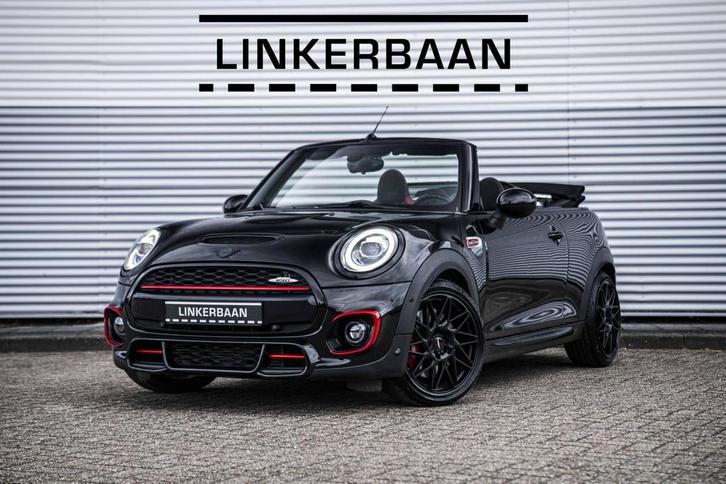 MINI Cabrio 2.0 John Cooper Works Chili | JCW Pro | H&K | Bl, Auto's, Mini, Bedrijf, Te koop, Cabrio, ABS, Achteruitrijcamera