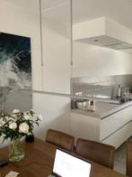 Hanglamp Design Real 2 LED 100 cm Nickel, Huis en Inrichting, Ophalen, Modern Design, Zo goed als nieuw, Metaal