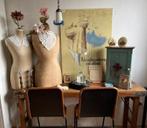 Inklapbare wandtafel, bureau, paspop, reclameplaat, kastje, Ophalen