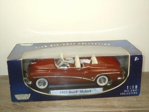 1953 Buick Skylark - Motor Max 1:18, Hobby en Vrije tijd, Modelauto's | 1:18, Zo goed als nieuw, Auto, Motormax, Verzenden