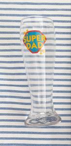 Bierglas superdad, Ophalen of Verzenden, Zo goed als nieuw, Glas of Glazen, Overige merken