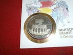 Numisbrief Marshall Islands 5 Dollar 1990 Val v.d Muur, Postzegels en Munten, Ophalen of Verzenden