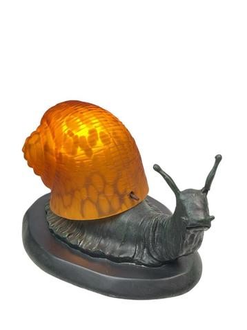 Vintage tafellamp slakvormige lamp nachtlampje slak # 9739 beschikbaar voor biedingen