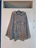 Fleece poncho, Kleding | Dames, Ophalen of Verzenden, Zo goed als nieuw, Maat 36 (S), Grijs