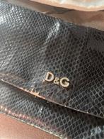 D&G Zwarte Avondtas met Ketting, Verzenden, Gebruikt, Zwart, Avondtasje