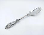 Zilveren geboortelepel, F. Baarda, Almenum, Franeker, 1828, Antiek en Kunst, Antiek | Goud en Zilver, Verzenden, Zilver