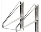 Plankdragers dubbel hoog rvs per set, Ophalen of Verzenden, Nieuw