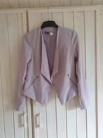 Motor biker stijl blazer jasje h&m maat 34 xs beige, H&M, Beige, Ophalen of Verzenden, Zo goed als nieuw