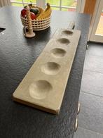 Robuuste XXL Borrelplank Grijsgroen, Ophalen of Verzenden, Nieuw