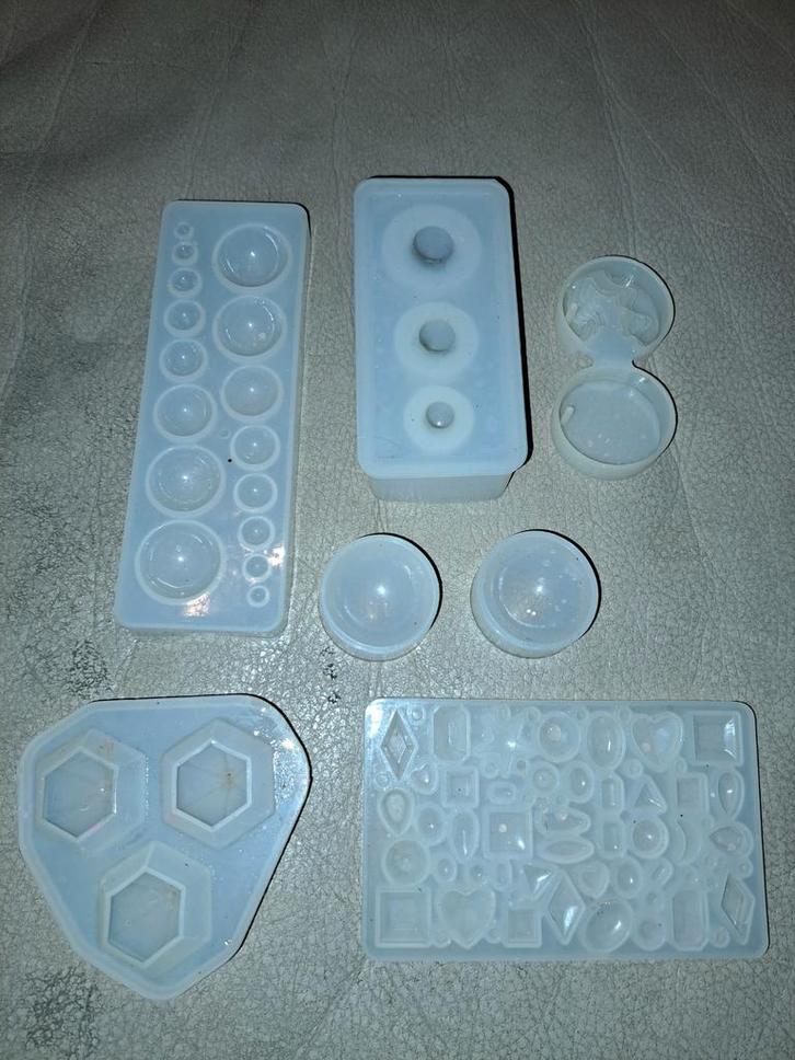 Silicone mallen set - diamantjes, 3D, bolletjes, Hobby en Vrije tijd, Kralen en Sieraden maken, Nieuw, Overige typen, Ophalen of Verzenden