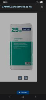 Gratis zandcement van gamma ongeopend, Doe-het-zelf en Verbouw, Overige Doe-het-zelf en Verbouw, Ophalen, Nieuw