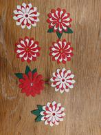 Rood-witte bloemetjes, Hobby en Vrije tijd, Kaarten | Zelf maken, Nieuw, Ophalen of Verzenden, Pons of Mal