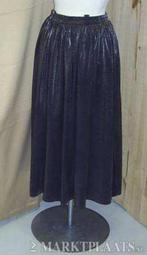 aparte, zilver-glanzende zwarte KLOKROK, mt. 38,jaren 80, Kleding | Dames, Maat 38/40 (M), ., Ophalen of Verzenden, Zo goed als nieuw
