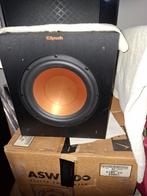 te koop  een super mooie kilpsch subwoofer de R-10SW, Subwoofer, Zo goed als nieuw, 120 watt of meer, Ophalen