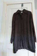 Damesblouse bruin satijn, Didi maat 40/42, Bruin, Maat 42/44 (L), Didi, Ophalen of Verzenden