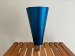 Designum, Nederland: blauwe 'KS' vaas Myranda Brugge 1981, Ophalen of Verzenden