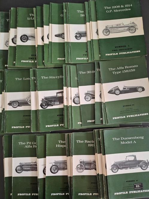 127 Exemplaren Profile Publications / Zie bijgaande Index, Boeken, Auto's | Boeken, Gelezen, Overige merken, Ophalen of Verzenden