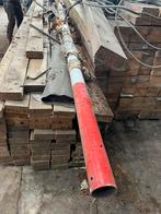 Slagboom met lampen. Ca. 9 meter., Doe-het-zelf en Verbouw, Ophalen, Zo goed als nieuw, IJzer
