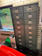 Kleppenkast (metaal | groen | vintage) te koop, Ophalen, Gebruikt, Vintage