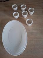 Wedgwood Windsor Servies - Schaal & Eierdoppen. Mooie set!, Huis en Inrichting, Nieuw, Ophalen of Verzenden, Schaal of Schalen
