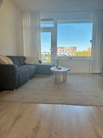 Wollen vloerkleed - wit gemeleerd, Huis en Inrichting, Ophalen, Wit, 200 cm of meer, Zo goed als nieuw