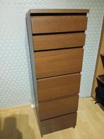 Ikea malm ladenkast met spiegel, Huis en Inrichting, Kasten | Ladekasten, Ophalen, Minder dan 50 cm, Gebruikt, 5 laden of meer