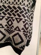 No Excess zwart grijze jacquard sjaal, Ophalen of Verzenden, Zo goed als nieuw, Maat 46/48 (XL) of groter, Sjaal