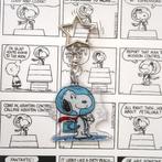 Astronaut Snoopy Peanuts strips sleutelhanger phone strap, Nieuw, Snoopy, Beeldje of Figuurtje, Verzenden