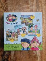 Fien & Teun 4 in 1 Puzzel - Leuk en Leerzaam!, Ophalen of Verzenden, Zo goed als nieuw