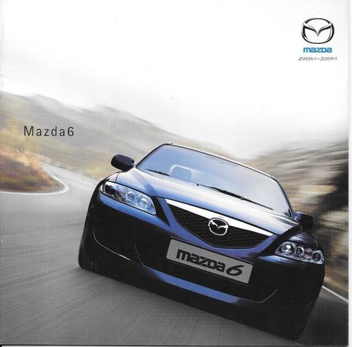 MAZDA 6,  2002, Boeken, Auto's | Folders en Tijdschriften, Zo goed als nieuw, Mazda, Ophalen of Verzenden