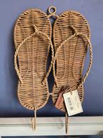 Rivièra Maison Rustic Rattan Flip Flop Cloth Hook, Nieuw, Overige materialen, Ophalen of Verzenden, Wandkapstok