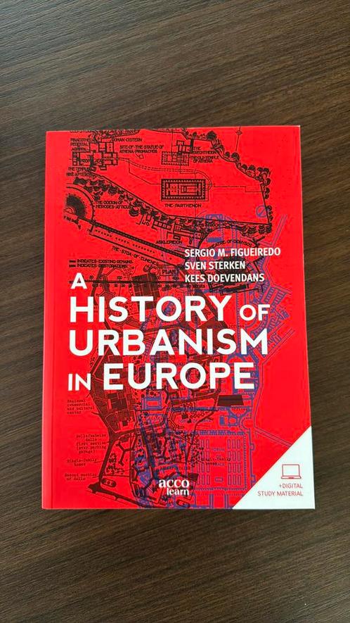 Architectuurgeschiedenis - A History of Urbanism in Europe, Boeken, Kunst en Cultuur | Architectuur, Zo goed als nieuw, Ophalen of Verzenden