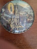 Oud souvenir schilderijtje- lourdes, Antiek en Kunst, Ophalen of Verzenden