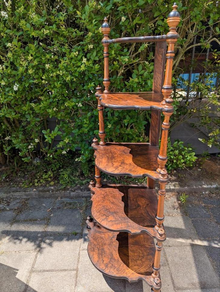 Antieke 1870-1920 etagère . 148 cm hoog, Huis en Inrichting, Woonaccessoires | Etagères, Zo goed als nieuw, Ophalen