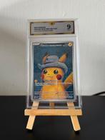 Pikachu with Grey Felt Hat 085 graded 9, Ophalen of Verzenden, Nieuw, Losse kaart