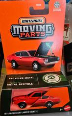 Matchbox 1975 Mitsubishi Lancer Celeste, 333 Continental Boulevard El Segundo, CA 90245 USA, Ophalen of Verzenden, Zo goed als nieuw