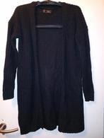 Zwart lang vest maat L, Ophalen of Verzenden, Zo goed als nieuw, Maat 38/40 (M), Zwart