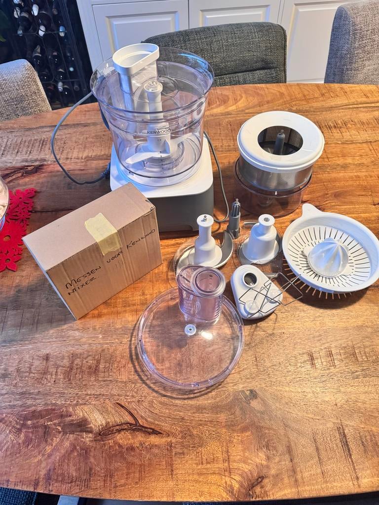 Kenwood Multipro Mixer - Complete Set, Ophalen, Gebruikt, 3 snelheden of meer, 2 tot 3 liter