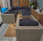 Lounge set, Tuin en Terras, Ophalen, Gebruikt, Rotan, 6 zitplaatsen