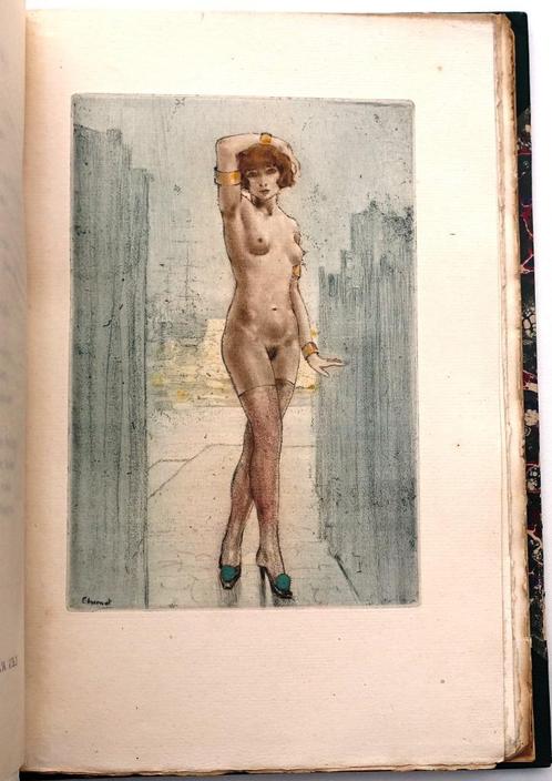 La Montée aux Enfers 1920 Magre - E Chimot (ill, sign) 1/590, Antiek en Kunst, Antiek | Boeken en Bijbels, Ophalen of Verzenden