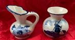 Delfts Blauw Miniatuur Vaasjes, Antiek en Kunst, Antiek | Keramiek en Aardewerk, Ophalen of Verzenden