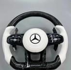 Mercedes stuur forged carbon wit leer compleet AMG DIK, Auto diversen, Tuning en Styling, Ophalen of Verzenden, ., ., .