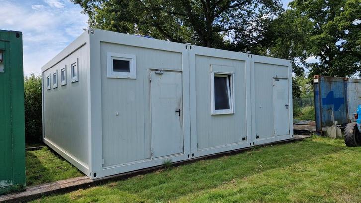 Verkleedruimte / sanitairunit / toiletunit / kantoorunit, Zakelijke goederen, Machines en Bouw | Keten en Containers, Ophalen