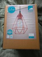 Koperkleurige EGLO Tarbes hanglamp, Ophalen, Nieuw, Metaal, Minder dan 50 cm