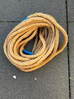 Touwtrek Touw 20 meter- Sterk en Duurzaam, Ophalen of Verzenden, Gebruikt, Armen, Battle rope